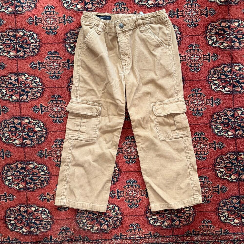 Lands' End Boy's 10 Tan Corduroy Corduroy Pants